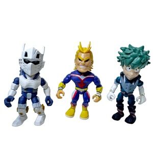 My Hero Academia The Loyal Subjects All Might Deku Tenya Iida 3 Anime Figures
